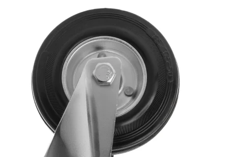 SRC 55 - Промышленное усиленное колесо 125 мм (площ., повор., черн. рез., роликоподш.)